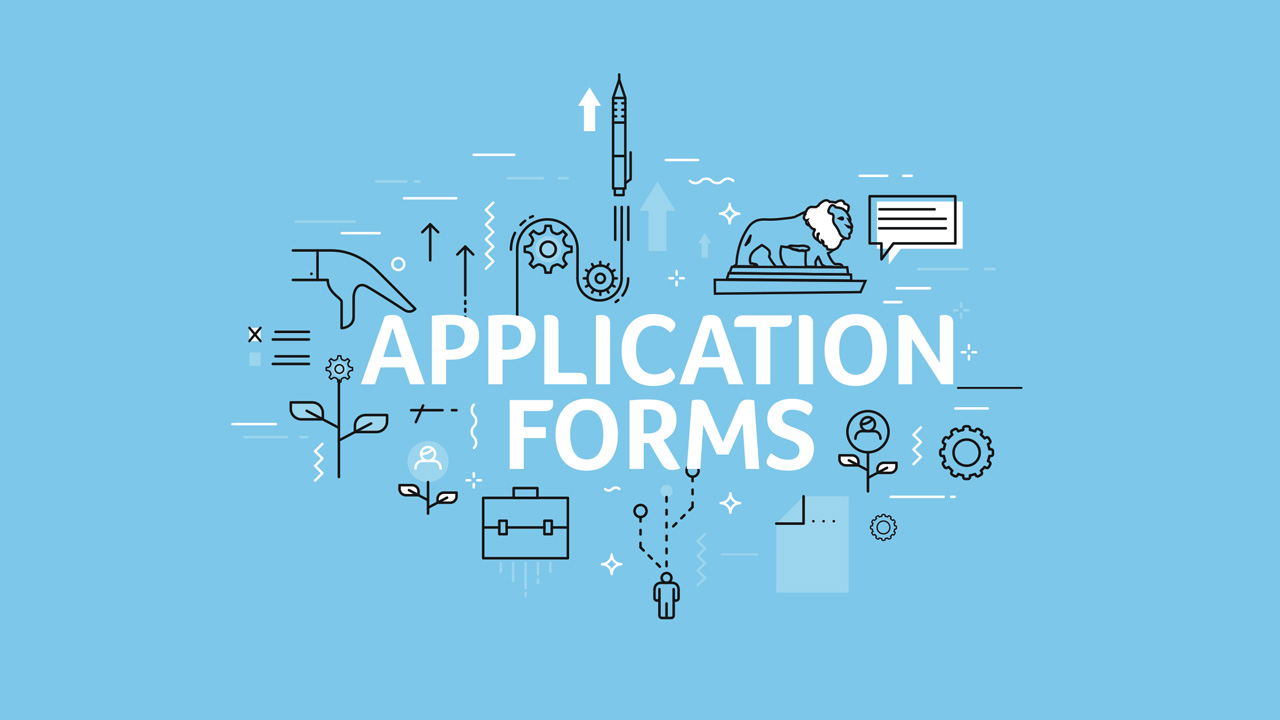 How to complete an application form